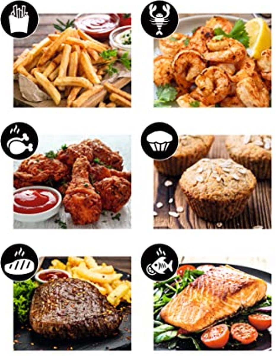 Digitale Heteluchtfriteuse met Oven en Grill - 6 Programma's, 60 Minuten Timer, Eenvoudige Bediening, 1400 Watt — afbeelding 1