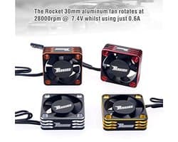 Motor Koelventilator voor RC Auto's 28000 RPM Heatsink Koeling voor 1/8, 1/10 en 1/12 Schaal