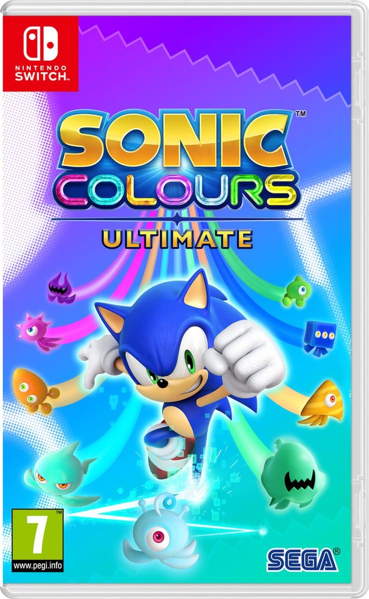 Sonic Colours Ultimate - Nintendo Switch - Code in a box — afbeelding 1