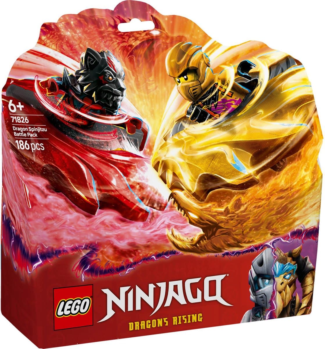 LEGO Ninjago - Spinjitzu drakenstrijdpakket Constructiespeelgoed — afbeelding 1