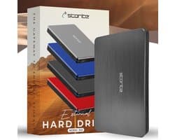 Externe Harde Schijf - Draagbare Opslag - Back-up Gegevens - Snelle Dataoverdracht - 500 GB Capaciteit - Grijs