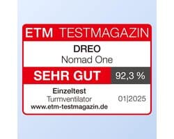 Stille Torenventilator - Met Afstandsbediening - Waaier met Timer - Zomer