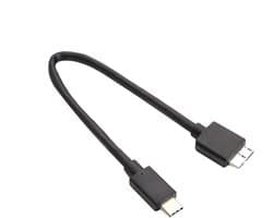 Externe Harde Schijf Kabel - Data Kabel - Snelle Data Overdracht - USB 3.0 Snelheid - 30 cm Lengte