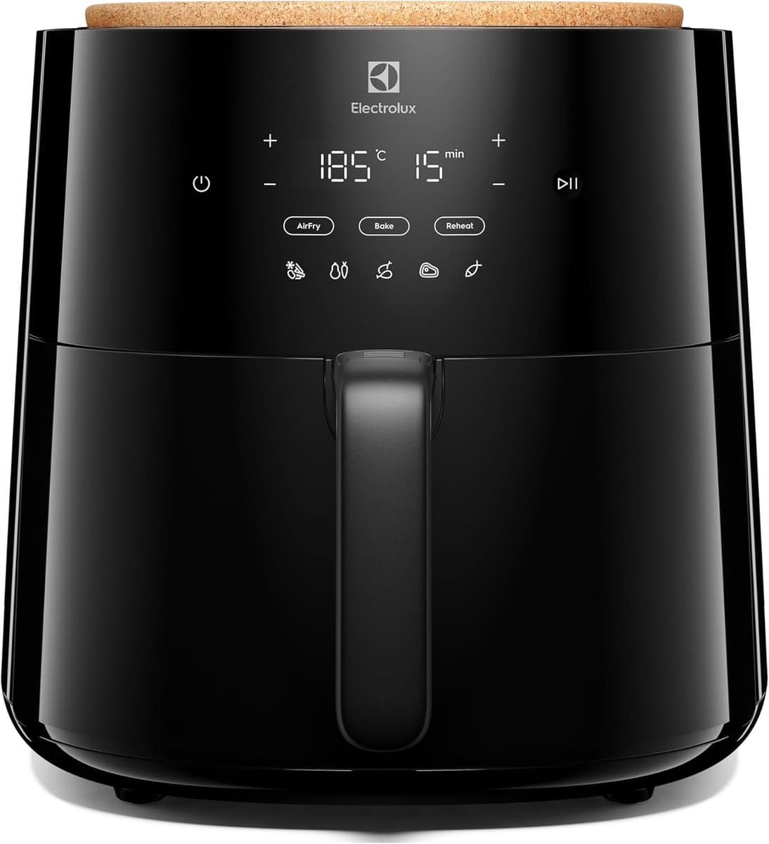 Luchtfriteuse XL - Airfryer - Gezond Frituren - 8 Programma's - 7 Liter - Zwart — afbeelding 1