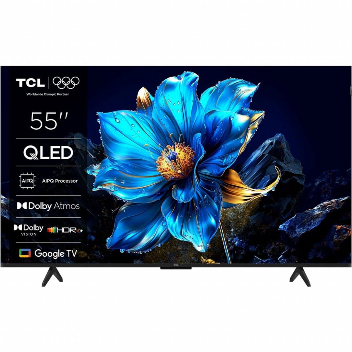 TCL 55T69C - 55 inch - 4K QLED - 2025 - Smart TV — afbeelding 1