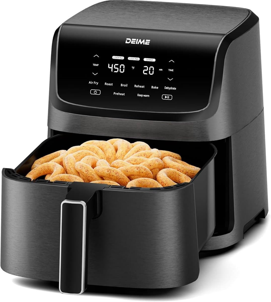 Airfryer XL 6.2L 1500W met 10 Slimme Voorinstellingen — afbeelding 1