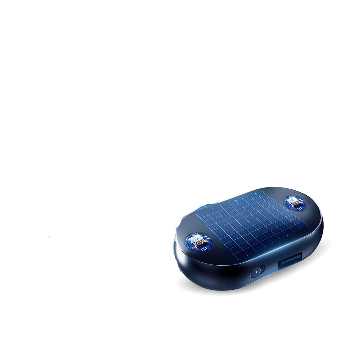 Ynkkvre -Elektromagnetischer Auto-Enteiser - Aluminiumlegering - Gebruik Van Elektromagnetische Energie Voor 360° Dekking - 1 X - Voor Auto's blauw — afbeelding 1