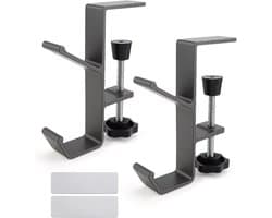Verstelbare Tas Hanger voor Tafel - Multifunctionele Haak voor Handtassen en Hoofdtelefoons