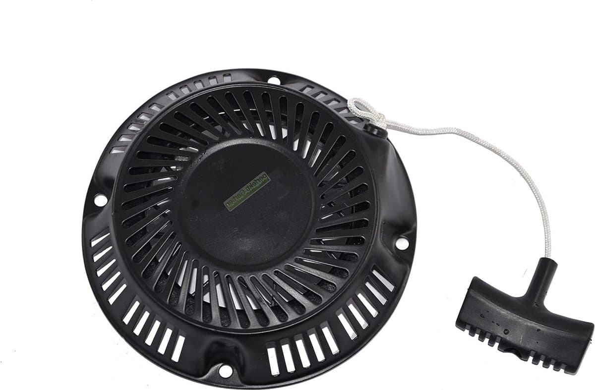 Trekstarter Grasmaaier - Terugslagstarter Onderdeel - Motor Starten - Precisie Afmetingen - 116 mm Hart-op-Hart - Zwart — afbeelding 1