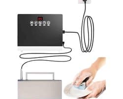 Draagbare Vaatwasser - Huishoudelijke Afwasmachine - Vaat Groenten Wassen - Touchscreen Bediening - Compact Formaat - Zilver