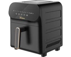 Heteluchtfriteuse - Airfryer - Gezond Frituren - Digitale Touch Control - 6 Liter - Zwart