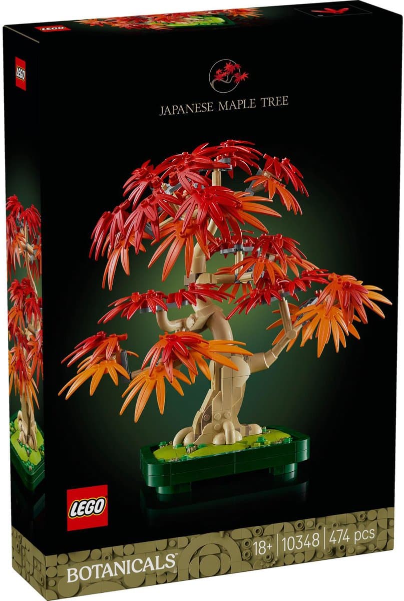 LEGO The Botanical Collection - Japanse esdoorn bonsaiboompje Constructiespeelgoed — afbeelding 1