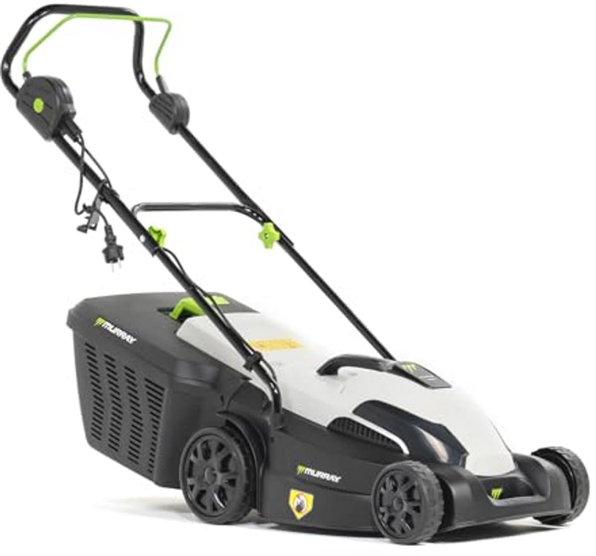 Elektrische Grasmaaier 2-in-1 1600 W met 38 cm Snijbreedte en 45 L Grasopvangbak voor Tuinen tot 500 m² — afbeelding 1