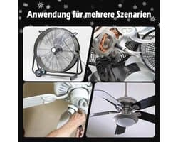 Aanloopcondensator voor AC motor 1,5uF 450V voor ventilatoren (3 stuks)