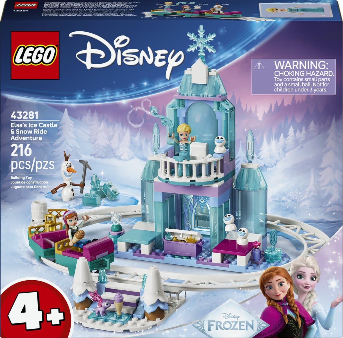 Lego Disney 43281 Elsa's Ijskasteel Bouwstenen — afbeelding 1
