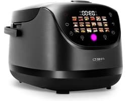 Multicooker - Keukenapparaat Kookpot - Automatisch Koken - RGB Statusweergave - 5 Liter - Zwart