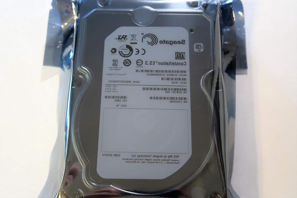 Interne Harde Schijf - Harde Schijf Opslagmedium - Data Opslag - Hoge Snelheid - 3.5 inch - Zilver — afbeelding 1
