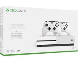 Xbox One S console 1 TB + tweede controller