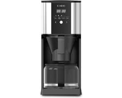 COOK-IT Koffiemachine met Bonen en Filterkoffie - Coffee Machine - Koffiezetapparaat met Display en Timer