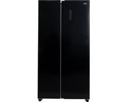 Bella BSBS-445.1BE - Amerikaanse koelkast - Display - 3 jaar garantie - 442 Liter - No Frost - Zwart