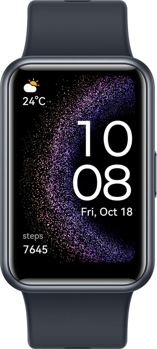 HUAWEI WATCH FIT SE Zwart | Slimme Sportwatch | 1.64" HD AMOLED — afbeelding 1