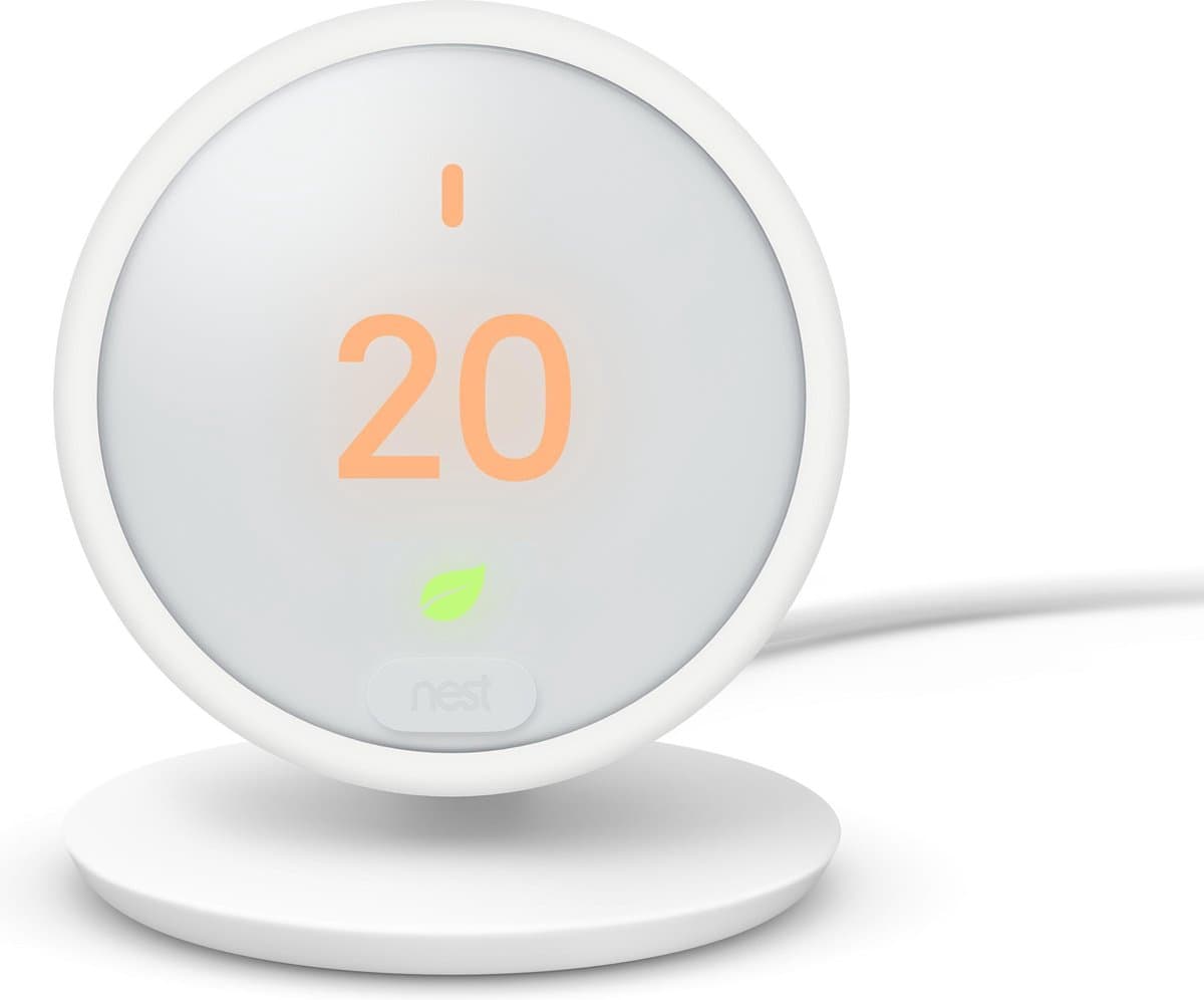 Google Nest Thermostat E - Slimme thermostaat — afbeelding 1