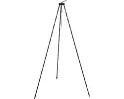 Meyerhoff Driepoot Standaard 120 cm – Stalen Ketelhouder met Ketting – Opvouwbaar – Voor Hongaarse Ketels & Kampvuur Koken – Buiten Kookstatief