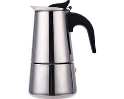 SB Line Espresso Maker 6 Kops RVS - INDUCTIE