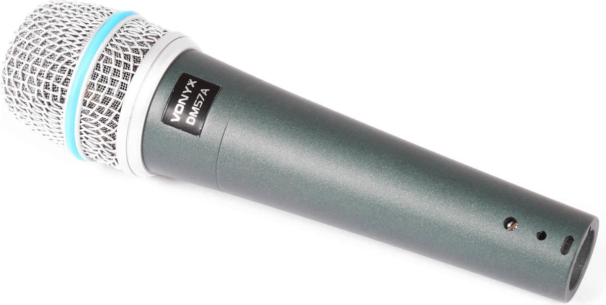 Microfoon - Vonyx DM57A zang microfoon met kabel - handheld - XLR microfoon - XLR naar 6,3mm jack — afbeelding 1