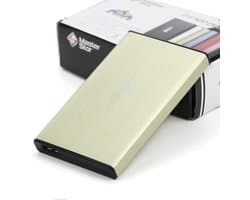 Externe harde schijf - Draagbare opslag - Bestanden overzetten - Super-snelle USB 3.0 - 120 GB - Geel