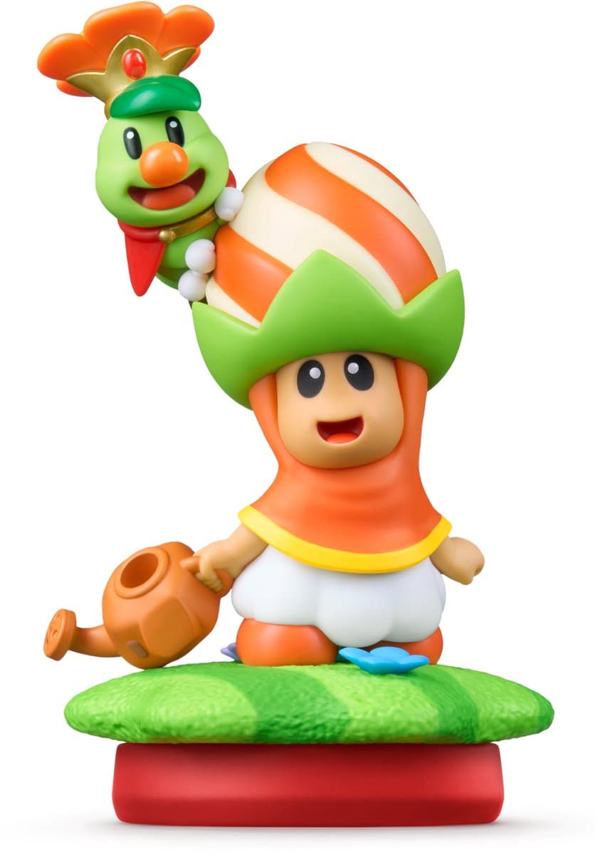 Amiibo Poplin & Prins Florian - Super Mario Bros. Wonder - Nintendo Switch — afbeelding 1