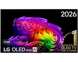 LG G6 OLED83G68LW - 83 inch - 4K OLED - 2025 - Smart TV