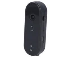 Allecto - WiFi 1080P HD Groothoekactiecamera - Draagbare Dashcam - Ingebouwde Anti-shake - Geschikt voor Fietsen en Motorfietsen - Vloggen - Compac...