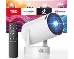 RUX® Mini beamers - Projector - Mini beamer - Grijs - 23cm x 22cm x 16cm