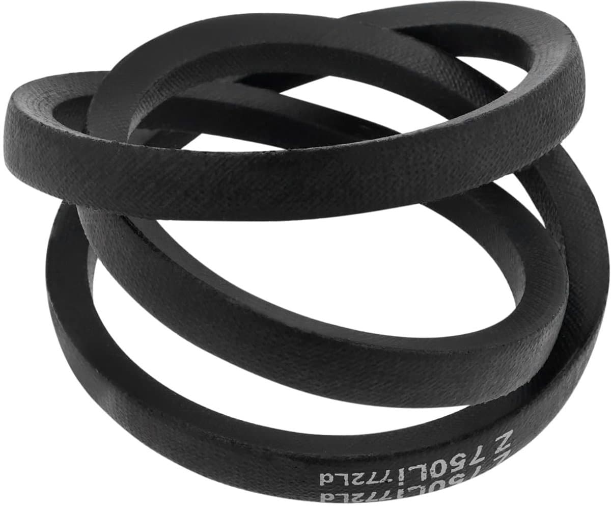 Dailygoods- Aandrijfriem V-riem vervangend onderdeel - Binnenomtrek 750 mm - Buitenomtrek 772 mm - Breedte 10 mm - Compatibel met MTD/Troy-Bilt - Rubber/vezelmaterialen - Grasmaaier Riem — afbeelding 1