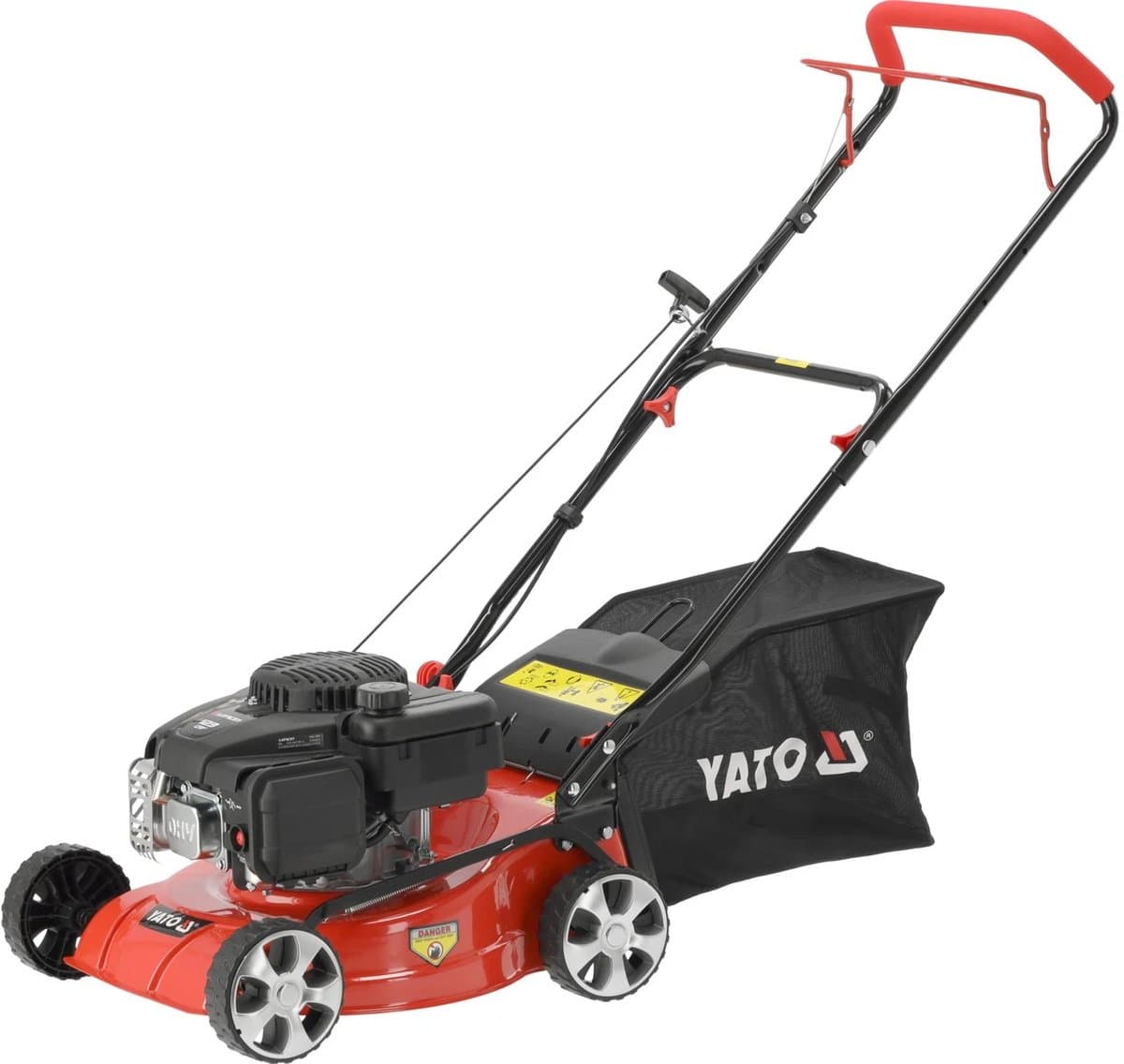 YATO Professionele Benzine Grasmaaier – 41 cm Maaibreedte – Duwmodel — afbeelding 1