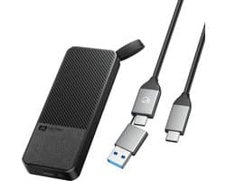 Draagbare Externe SSD 2TB USB 3.2 Gen2 Met USB-C Kabel Snelle Opslag