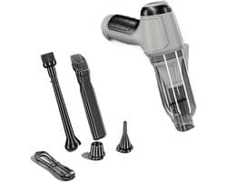 Draagbare Stofzuiger - Handstofzuiger Mini - Auto Interieur Reinigen - Sterke Zuigkracht - 500 Gram - Grijs