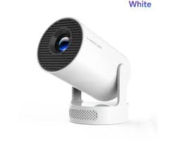 Bregico Beamer - Projector - Buiten En Binnen - Draagbaar - 8000 Lumen - 5W HiFi Speaker - 720P HD - Wit