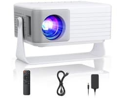 Thuys - Mini Beamer Projector 720p - Compact & Draagbaar - 1080p Ondersteuning - voor Filmavonden Thuis en Onderweg