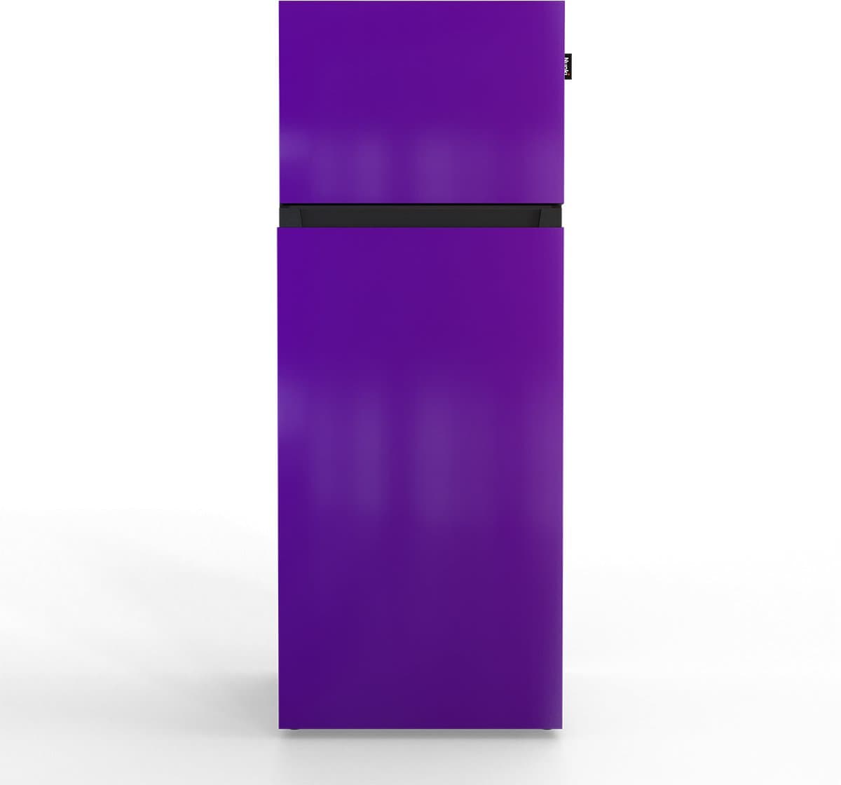 NUNKI MEDIUM-FPLU / Dubbel-Deurs Koelkast, E Klasse, 206l, Plum Explosion, Gloss (FRONT only) — afbeelding 1