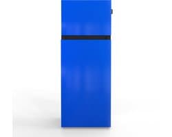 NUNKI MEDIUM-ABLU / Blue Fire Design Koel-vriescombinatie - 206L - E-label - Volledig in kleur