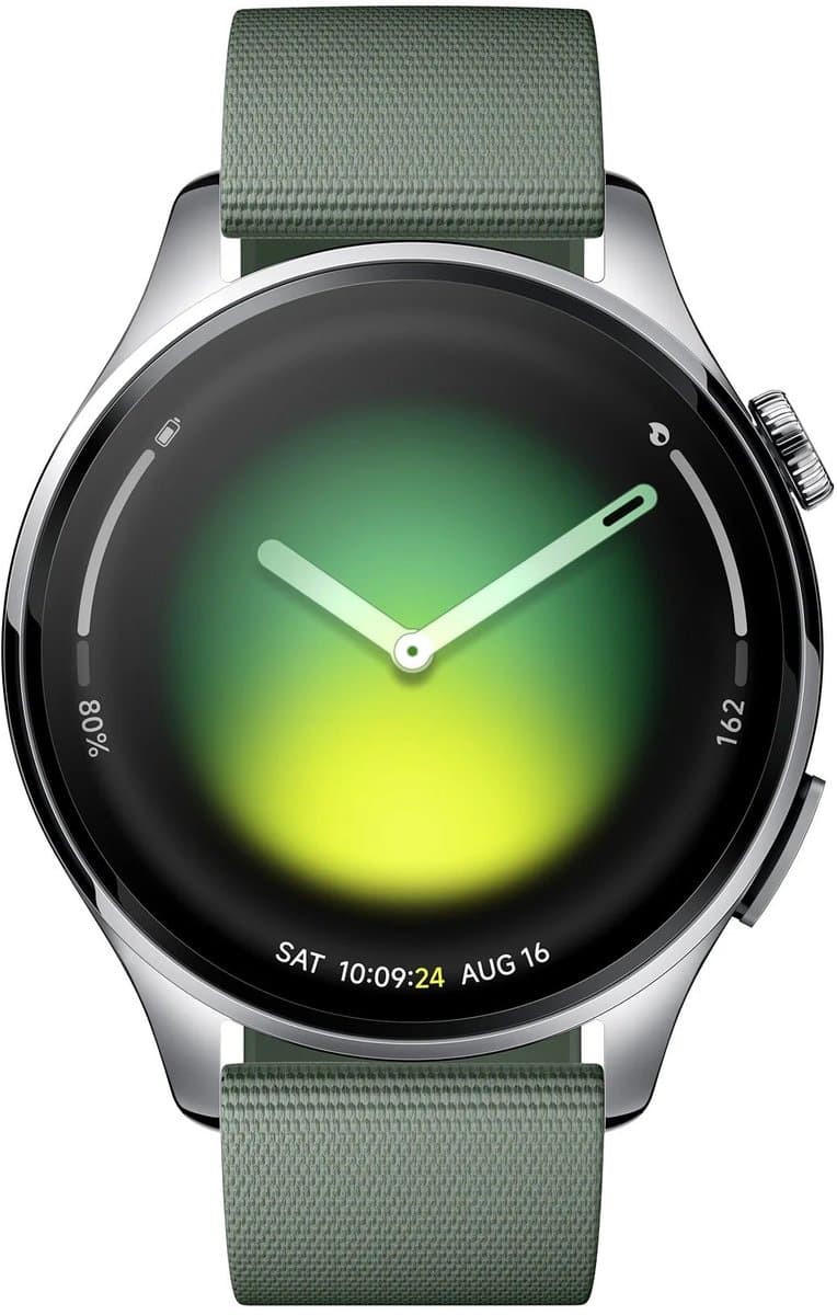 Xiaomi Watch 5 - 1,54-inch AMOLED - Google Gemini - 6 dagen batterij - Jeneverbesgroen — afbeelding 1