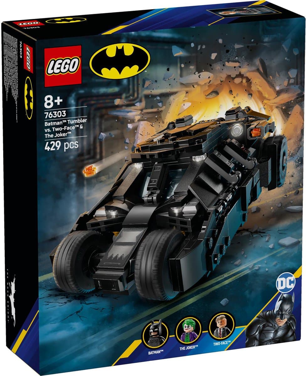 Lego Dc 76303 Batman Tumbler Vs The Joker Bouwstenen — afbeelding 1