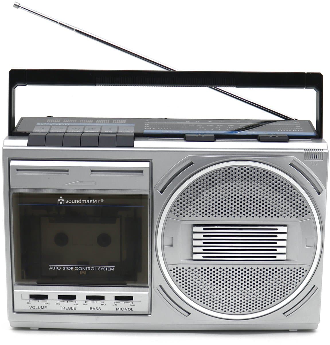 Soundmaster Retro Radio Recorder RR20SI | | 4005425012764 — afbeelding 1