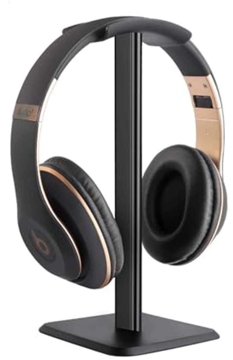 Stijlvolle headset standaard voor gaming en over-ear hoofdtelefoons — afbeelding 1