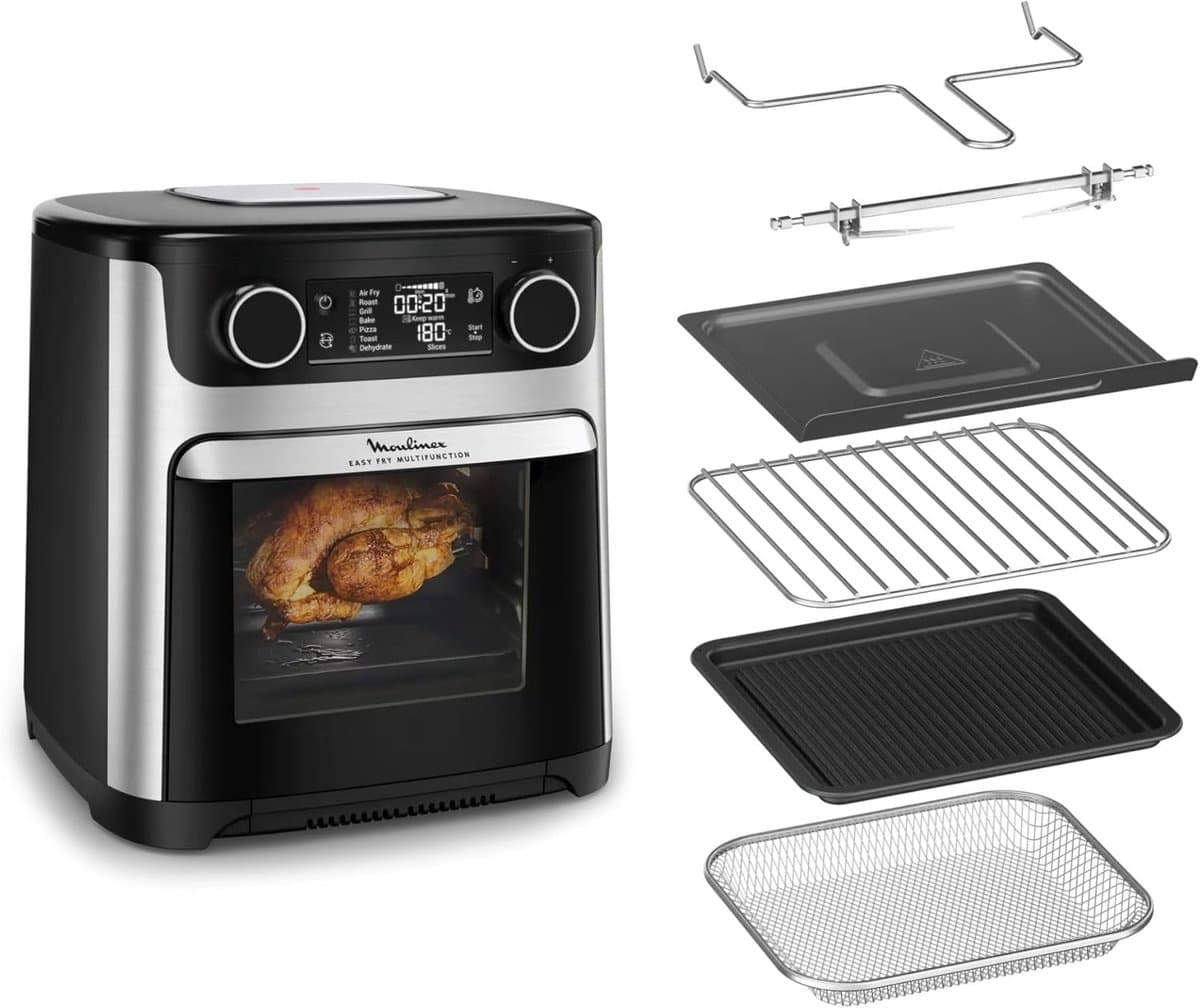 Multifunctionele 9-in-1 Airfryer en Oven 15L - Bereid Gezonde Maaltijden in 15 Minuten — afbeelding 1