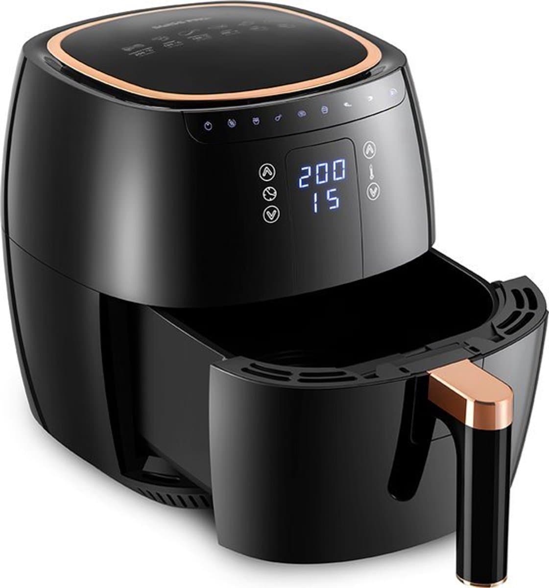 Swiss Pro+ - Airfryer XXL - 7 Liter - Heteluchtfriteuse - PFAS Vrij — afbeelding 1