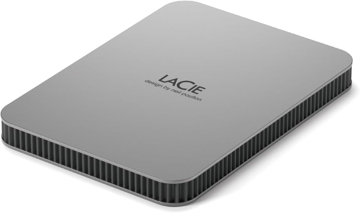Draagbare externe harde schijf 2TB - Slank ontwerp voor Mac en PC - Inclusief Rescue Service — afbeelding 1
