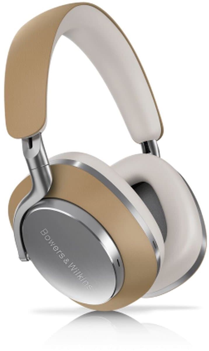Bowers & Wilkins Px8 Flagship Draadloze Over-Ear Noise Cancelling Koptelefoon, Bluetooth 5.0, Snelladen, 30u Hi-Res Audio, Ingebouwde Microfoon - Licht Bruin — afbeelding 1